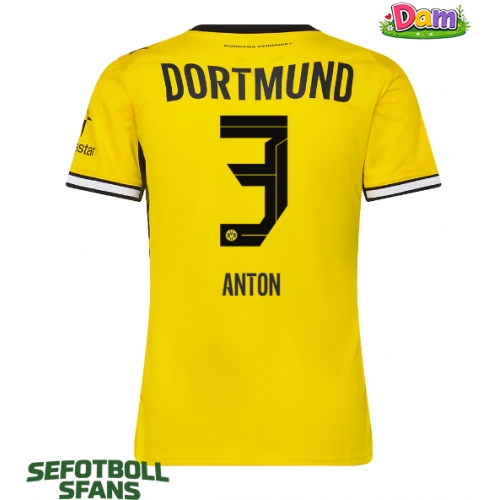 Borussia Dortmund Waldemar Anton #3 Hemmatröja Kvinnor 2026-27 Kortärmad